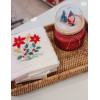 Toalhete Turco FLORES NATAL 30 x 30cm
